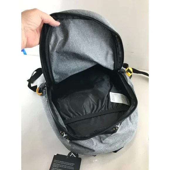 NEW NIKE AIR JORDAN JUMPMAN BACKPACK GRAY 13"LAPTOP STORAGE BLACK SCHOOL BAG - Picture 11 of 14